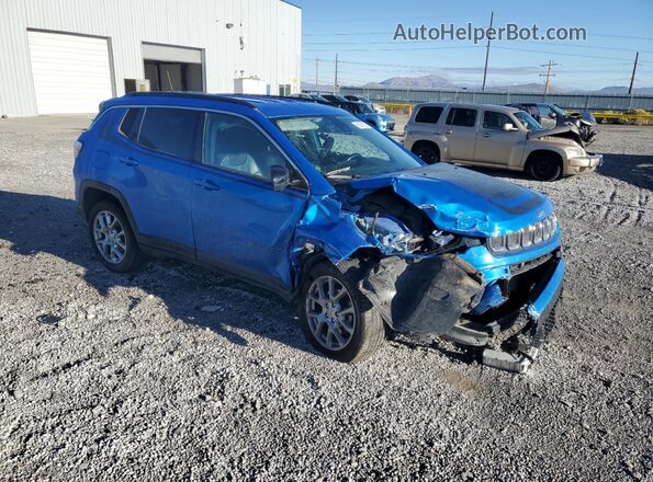 3C4NJDFB1NT195801 2022 JEEP COMPASS Blue Առջևի աջ