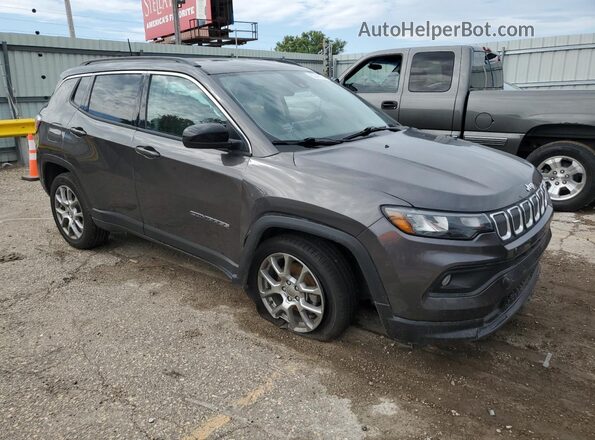 3C4NJDFB2NT112330 2022 JEEP COMPASS Gray Front right