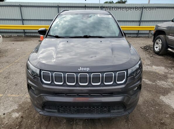 3C4NJDFB2NT112330 2022 JEEP COMPASS Gray Front view