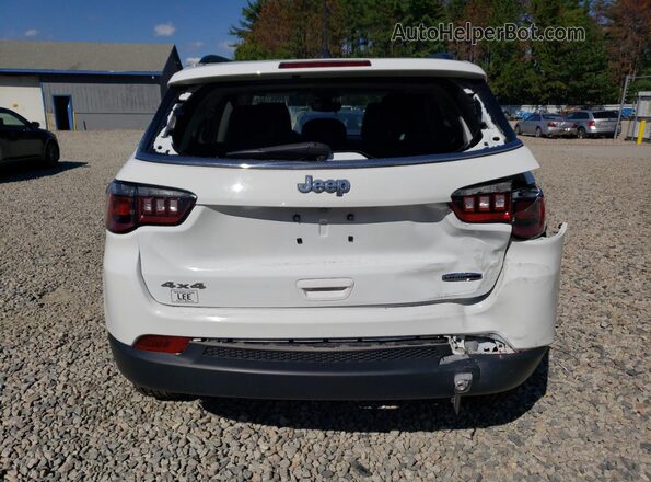 3C4NJDFB2NT230393 2022 JEEP COMPASS Белый Вид сзади