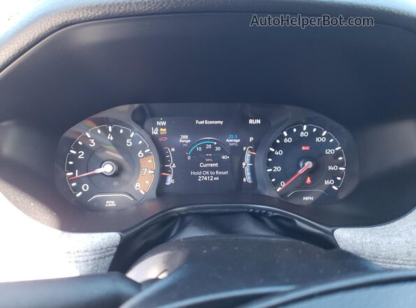 3C4NJDFB2NT230393 2022 JEEP COMPASS Белый Вид щитка приборов