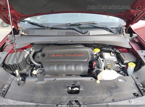 3C4NJDFB3NT186243 2022 JEEP COMPASS Бордовый Вид сзади