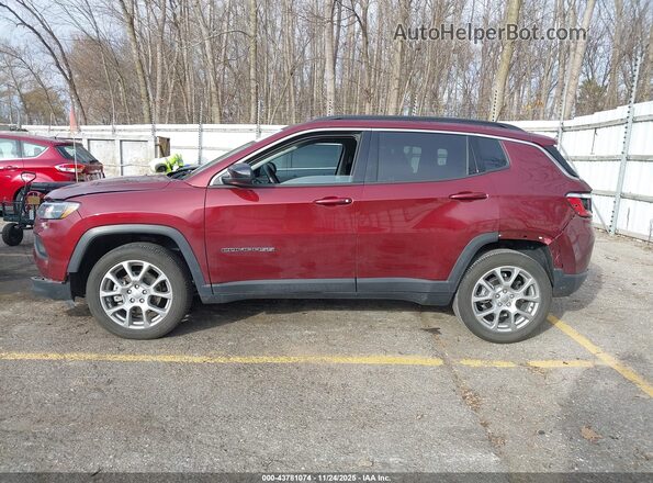 3C4NJDFB3NT186243 2022 JEEP COMPASS Бордовый Панорамный вид салона 360°