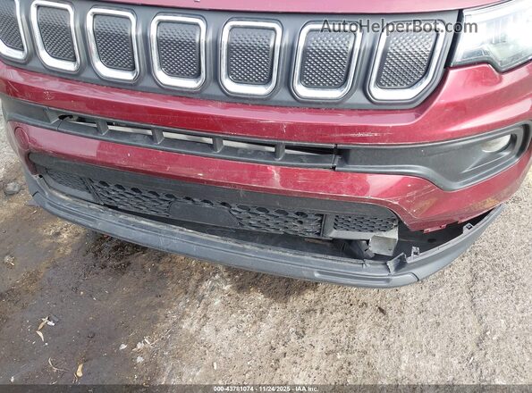 3C4NJDFB3NT186243 2022 JEEP COMPASS Бордовый 