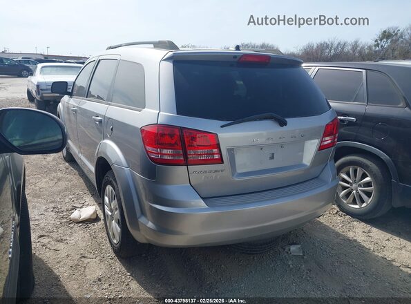3C4PDCAB7JT296028 2018 DODGE JOURNEY Серебряный Задняя левая четверть