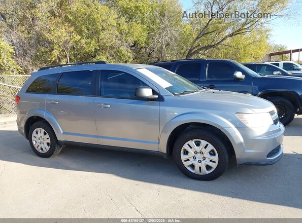 3C4PDCAB7JT296028 2018 DODGE JOURNEY Серебряный Вид задней части салона