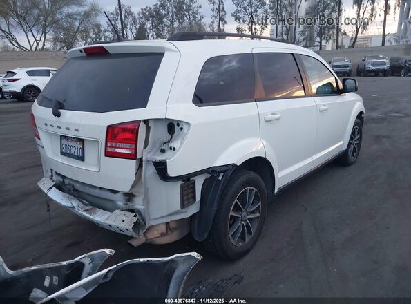3C4PDCABXJT242559 2018 DODGE JOURNEY White 