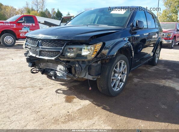3C4PDCEG3KT717475 2019 DODGE JOURNEY Черный Передняя левая четверть