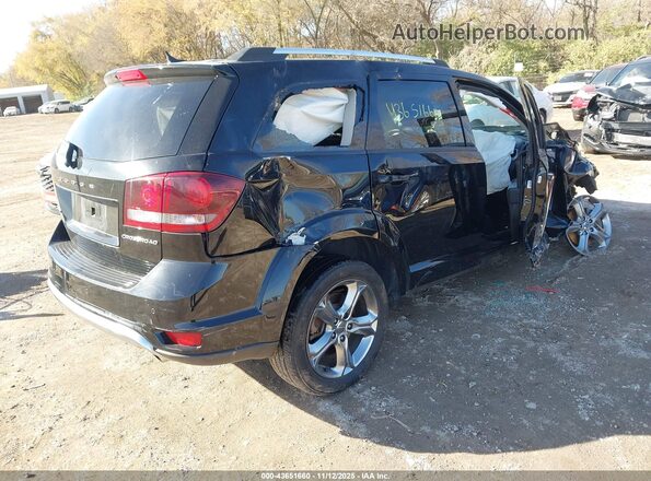 3C4PDCGG4GT157695 2016 DODGE JOURNEY Черный Задняя правая четверть