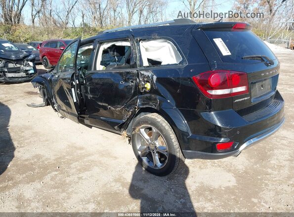 3C4PDCGG4GT157695 2016 DODGE JOURNEY Черный Задняя левая четверть