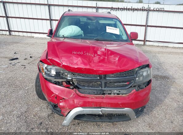3C4PDCGG6JT156748 2018 DODGE JOURNEY Red უკანა ხედი