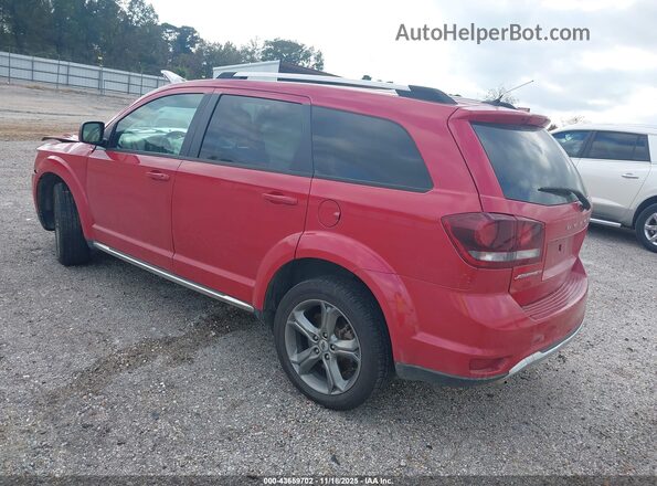 3C4PDCGG6JT156748 2018 DODGE JOURNEY Red უკანა მარცხენა
