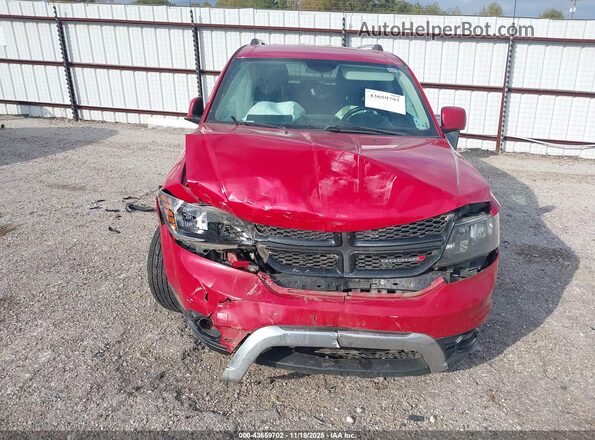 3C4PDCGG6JT156748 2018 DODGE JOURNEY Red უკანა სალონის ხედი