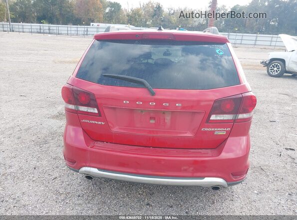 3C4PDCGG6JT156748 2018 DODGE JOURNEY Red 