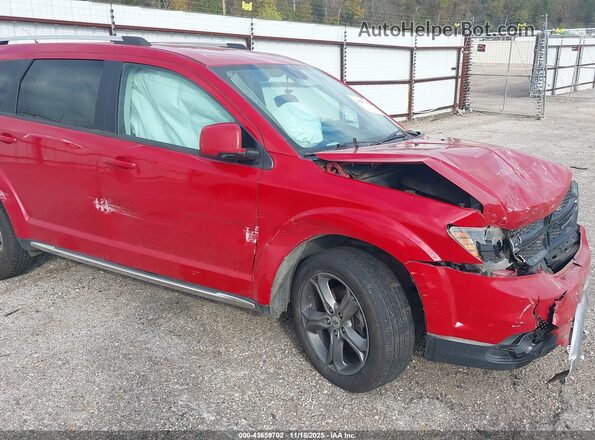 3C4PDCGG6JT156748 2018 DODGE JOURNEY Red 