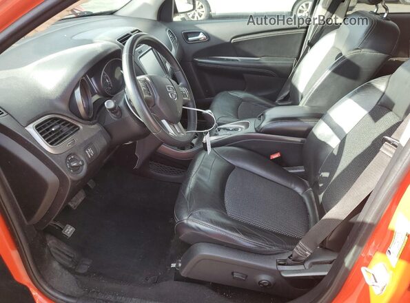 3C4PDDGG5JT277857 2018 DODGE JOURNEY Orange Vista interior delantera