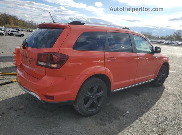 3C4PDDGG5JT277857 2018 DODGE JOURNEY Orange Trasero derecho