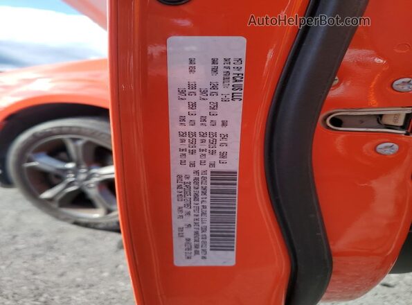 3C4PDDGG5JT277857 2018 DODGE JOURNEY Orange Vista de la etiqueta del VIN