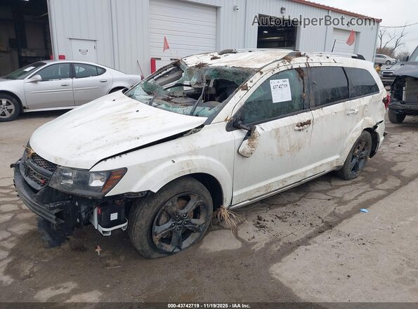 3C4PDDGG7JT536252 2018 DODGE JOURNEY Cream Передня ліва чверть