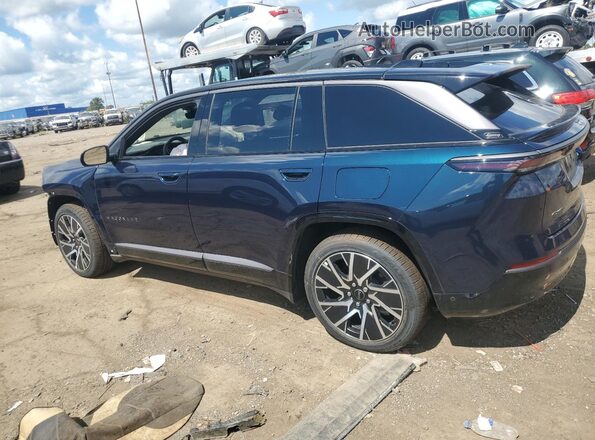 3C4RJNCK9ST583236 2025 JEEP WAGONEER Blue Trasero izquierdo