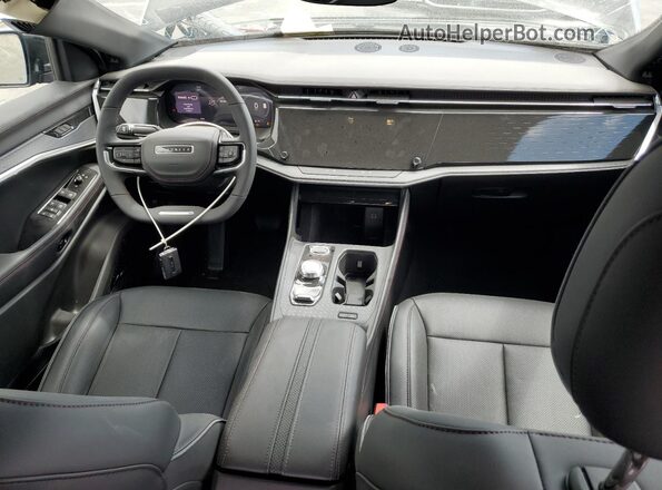 3C4RJNCKXST582449 2025 JEEP WAGONEER Black Widok deski rozdzielczej