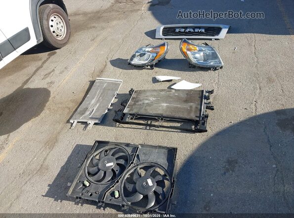3C6LRVBG8ME584405 2021 RAM PROMASTER 1500 Белый Вид щитка приборов