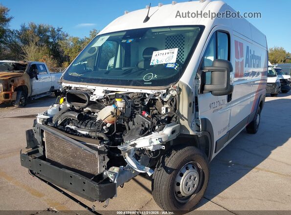 3C6LRVDG4PE557381 2023 RAM PROMASTER 2500 White Vista tres cuartos delantera izquierda