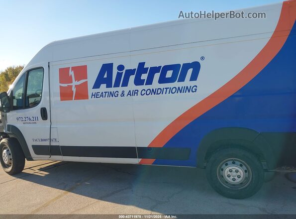 3C6LRVDG4PE557381 2023 RAM PROMASTER 2500 White Vista interior de 360 grados