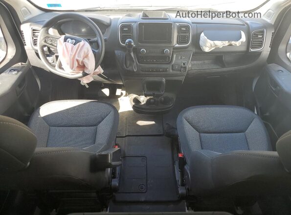3C6LRVDG5SE539660 2025 RAM PROMASTER White Dashboard view
