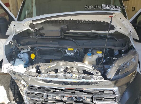 3C6LRVDG5SE539660 2025 RAM PROMASTER White Engine compartment view