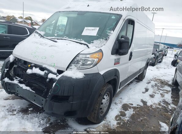 3C6LRVDG7ME517646 2021 RAM PROMASTER 2500 White Առջևի ձախ երեք քառորդ տեսարան