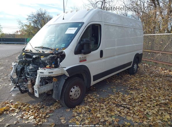 3C6LRVDG9ME547165 2021 RAM PROMASTER 2500 White წინა მარცხენა ხედი სამი მეოთხედიდან