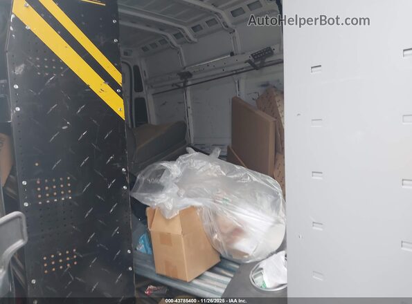 3C6LRVDG9ME548719 2021 RAM PROMASTER 2500 White Widok naklejki z numerem VIN