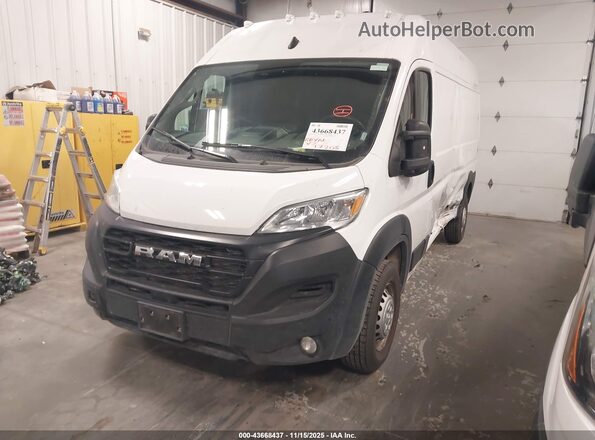 3C6LRVDGXSE511904 2025 RAM PROMASTER 2500 White Vista tres cuartos delantera izquierda