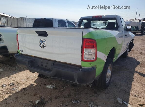 3C6MR4AJ7NG344151 2022 RAM 2500 White Вид ззаду