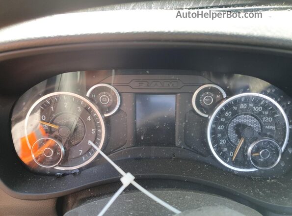 3C6MR4AJ7NG344151 2022 RAM 2500 White Вид щитка приладів