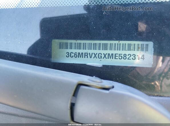 3C6MRVXGXME582314 2021 RAM PROMASTER 3500 Gray 