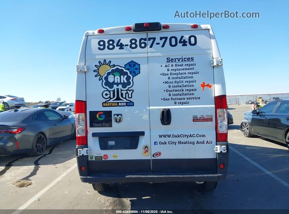 3C6TRVCG0KE539194 2019 RAM PROMASTER 2500 White 