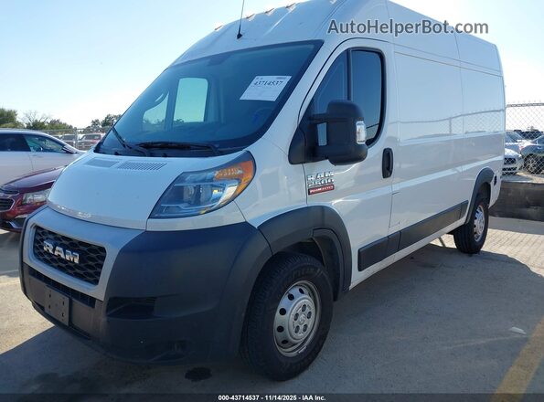 3C6TRVCG2KE539486 2019 RAM PROMASTER 2500 White Vista tres cuartos delantera izquierda