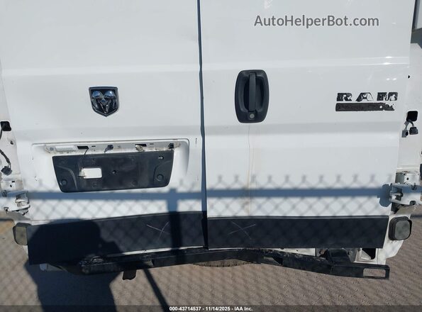 3C6TRVCG2KE539486 2019 RAM PROMASTER 2500 White Vista frontal
