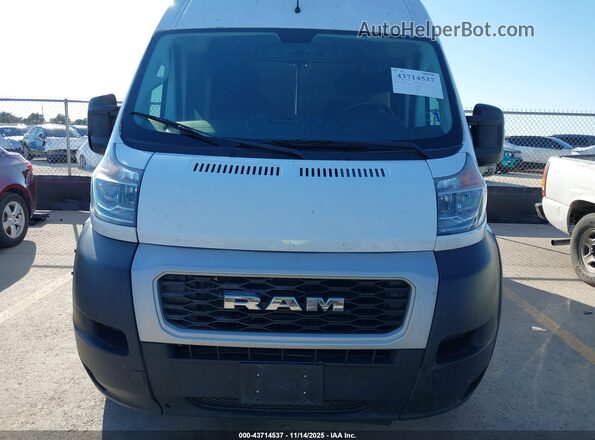 3C6TRVCG2KE539486 2019 RAM PROMASTER 2500 White Vista del cuadro de instrumentos