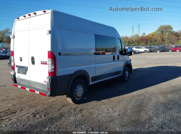 3C6TRVCG6GE131189 2016 RAM PROMASTER 2500 Белый Задняя правая четверть