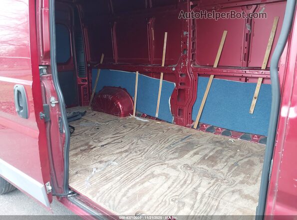 3C6TRVDGXHE548654 2017 RAM PROMASTER 2500 Red Вид наклейки з VIN-кодом