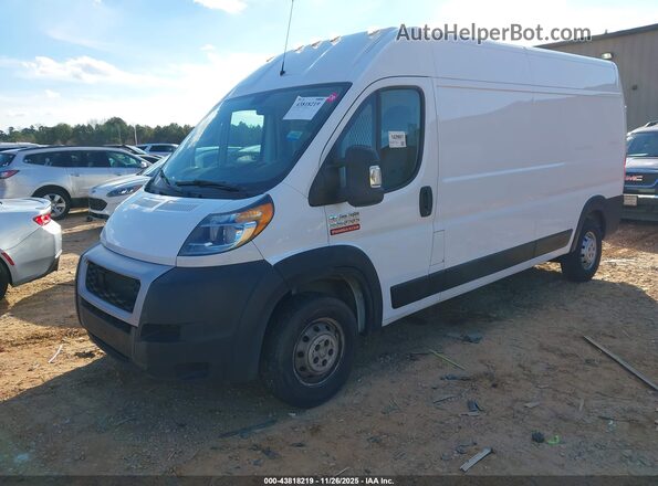 3C6TRVDGXLE133133 2020 RAM PROMASTER 2500 White Vista tres cuartos delantera izquierda