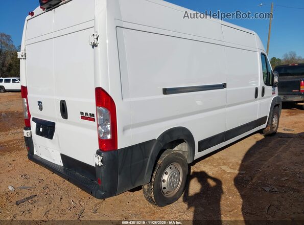 3C6TRVDGXLE133133 2020 RAM PROMASTER 2500 White Trasero derecho