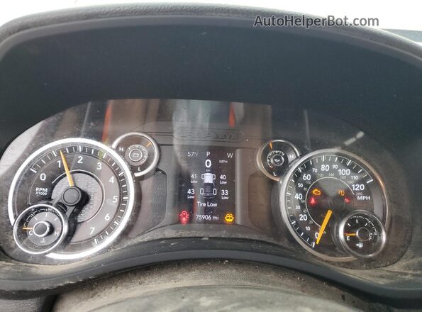 3C6UR5CJ2LG211412 2020 RAM 2500 Темно-бордовый Вид щитка приборов