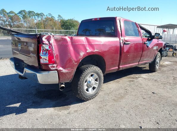 3C6UR5CL0HG554115 2017 RAM 2500 Burgundy Trasero derecho
