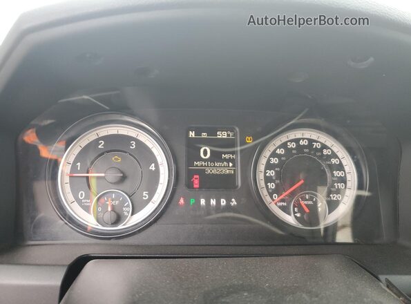 3C6UR5CL9GG368698 2016 RAM 2500 Gray Instrument cluster view