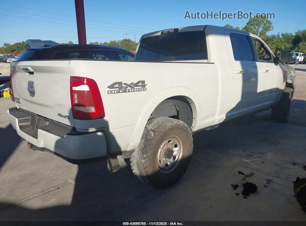 3C6UR5PL2LG252022 2020 RAM 2500 Белый Задняя правая четверть