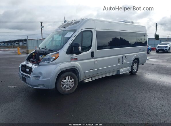 3C6URVJG2LE134267 2020 RAM PROMASTER 3500 Silver Przód lewy
